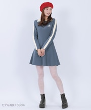 KANGOL×MQニット ワンピース