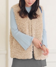 カールファーベスト ブルゾン