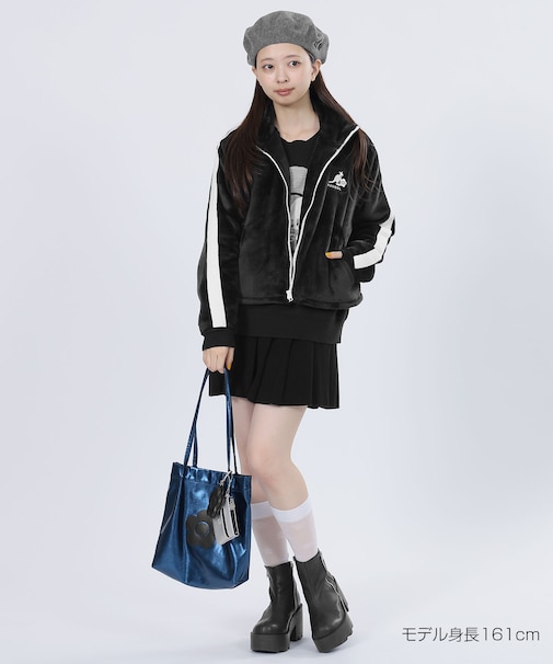 KANGOL×MQフリース ブルゾン