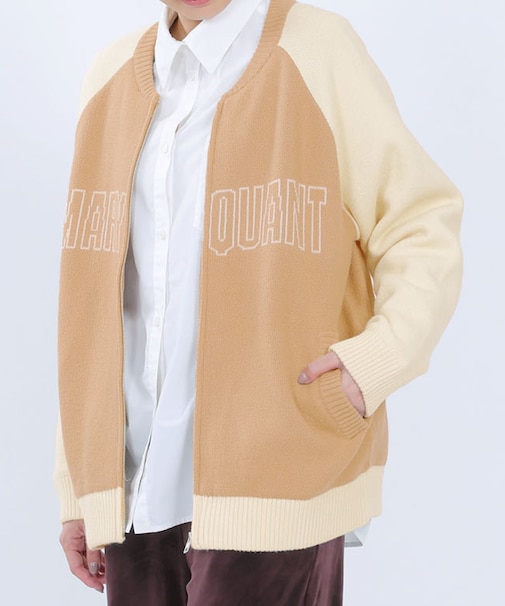 ニットスタジャン ブルゾン