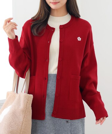 ボンディングデイジーニット カーディガン