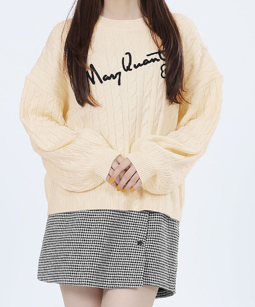 サインロゴケーブル プルオーバー