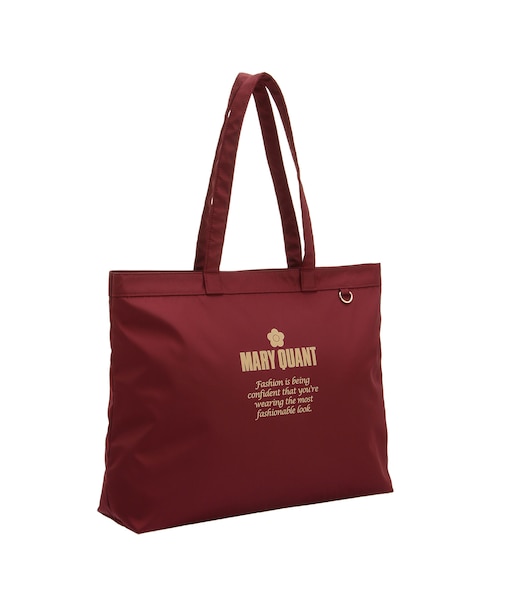 ゴールドロゴプリント舟型 トート