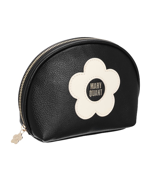 センターロゴデイジー ラウンドポーチL