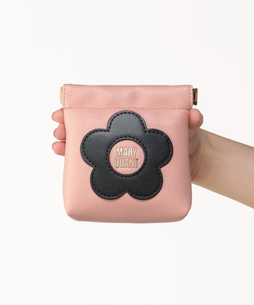 センターロゴデイジー バネクチポーチ