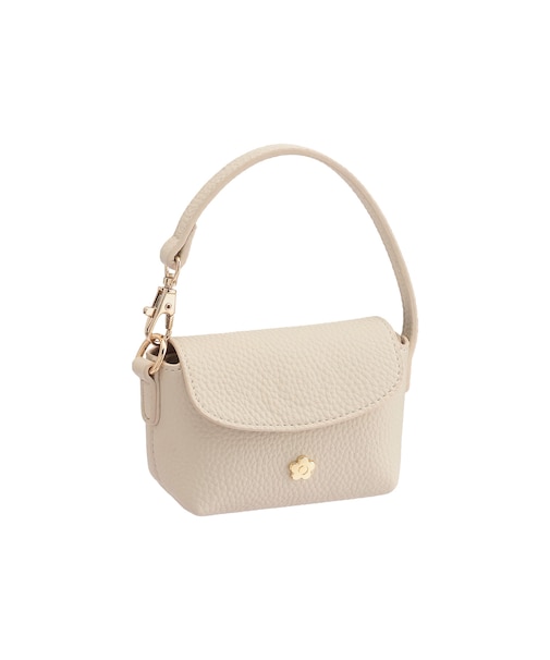 インナースエードデイジー ミニバッグチャームポーチ