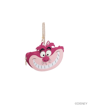 チェシャ猫フェイスデザイン ダイカットポーチ