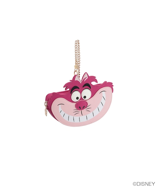 チェシャ猫フェイスデザイン ダイカットポーチ