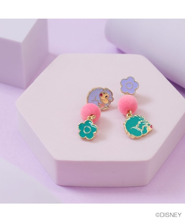 ハリネズミデザイン ピアス