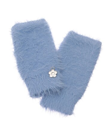 シャギー ハンドウォーマー