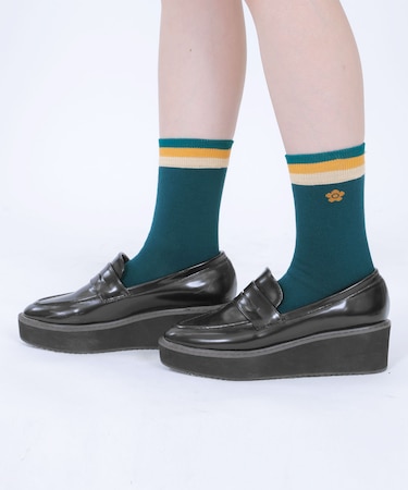 ボーダーラインデイジー ソックス