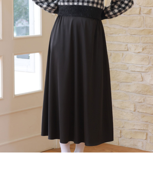マットサテン スカート｜マリークヮントの通販｜&mall（アンドモール