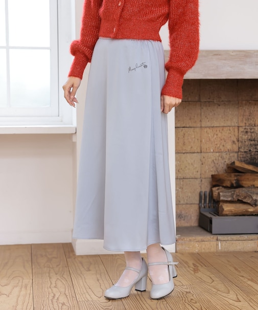 マットサテン スカート