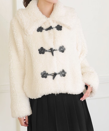 ボアダッフル ブルゾン