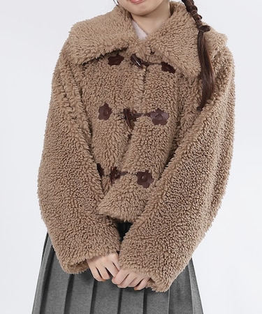 ボアダッフル ブルゾン