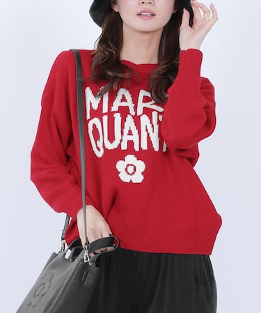 ペイントロゴニット プルオーバー