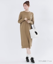 ウォームニット ワンピース