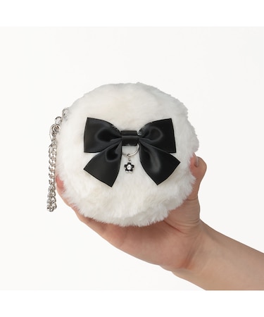 ファーリボン サークルポーチミニ