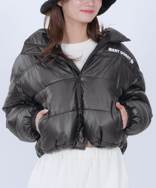 パデッドクロップド ブルゾン｜マリークヮントの通販｜&mall（アンド