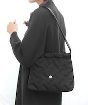 バイアスロゴ刺繍 ミニトート