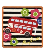 ロンドンバスシェニール ミニタオル