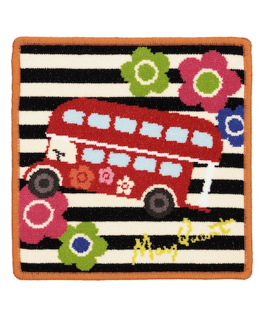 ロンドンバスシェニール ミニタオル