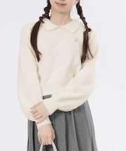 パールシャギーニット プルオーバー