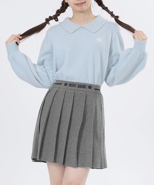 パールシャギーニット プルオーバー