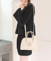 ラウンドシェイプ 2WAYミニトート