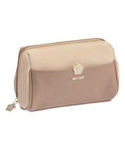 バイカラーエポデイジー オーバルポーチ