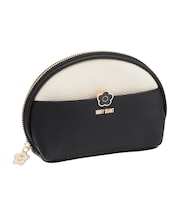 バイカラーエポデイジー ラウンドポーチ