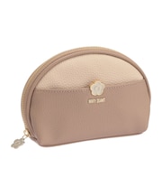 バイカラーエポデイジー ラウンドポーチ