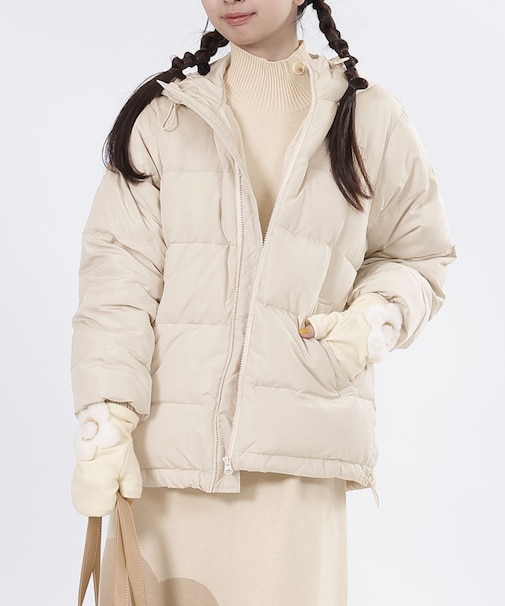 ロゴダウンパーカ ブルゾン