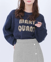 スパンコールニット プルオーバー