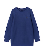 畦編みイージーニット プルオーバー