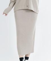 リラックスニット スカート