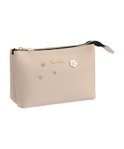 メタルビジュー 3ポケットポーチ