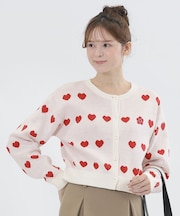 ラインハートニット カーディガン