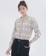 ラインハートニット カーディガン