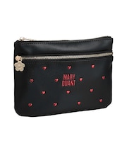 ハートフロート 2ファスナーポーチ