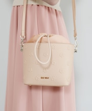 シンプルエンボスデイジー ドロストショルダー