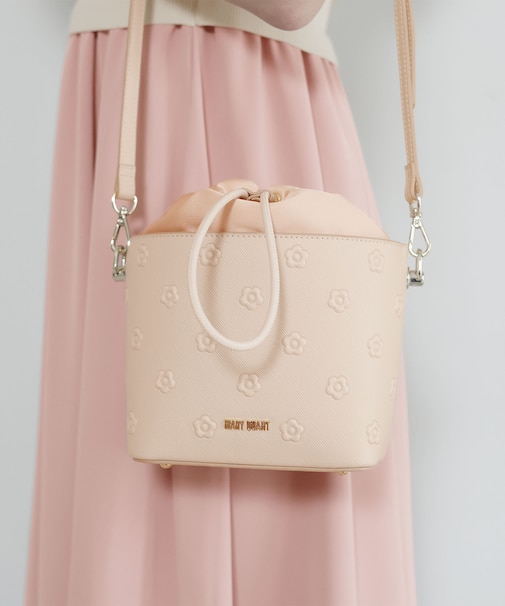 シンプルエンボスデイジー ドロストショルダー