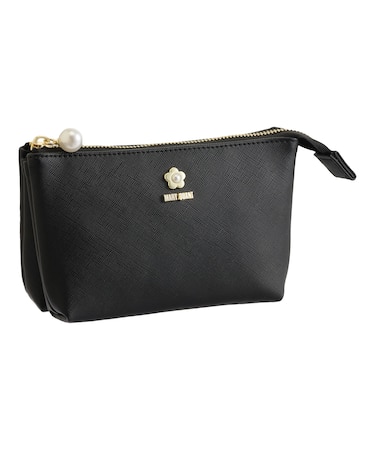 サフィアーノパール 3ポケットポーチ