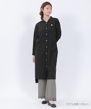 ロングシャツ ワンピース