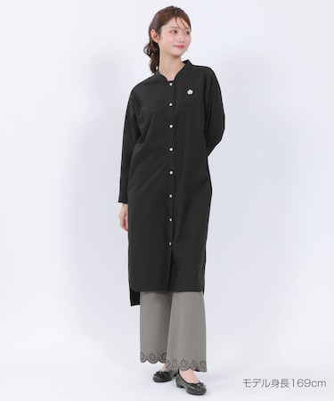 ロングシャツ ワンピース