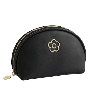 アウトラインメタルデイジー ラウンドポーチ