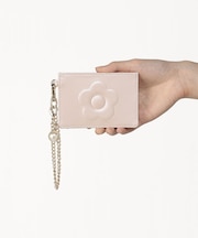 エンボスデイジーパール シングルパスケース