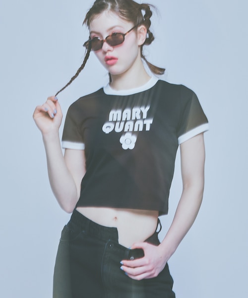 コンパクトリンガー Tシャツ｜マリークヮントの通販｜&mall（アンド