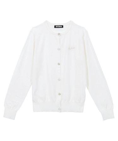 ビジューボタン カーディガン