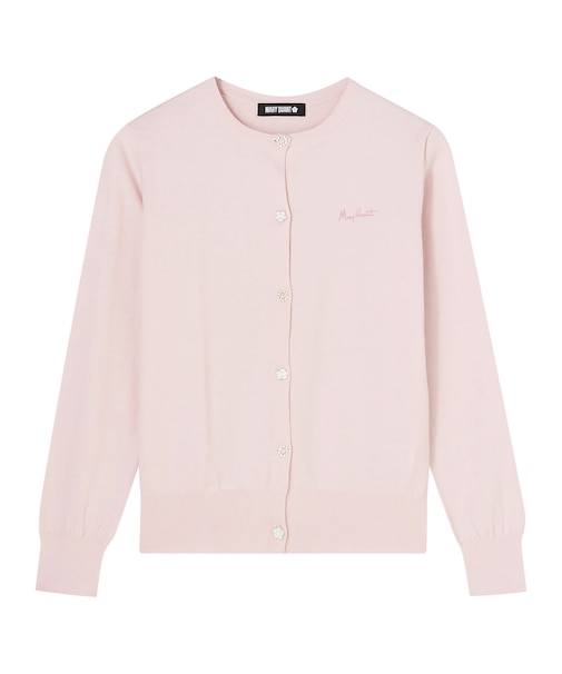 ビジューボタン カーディガン